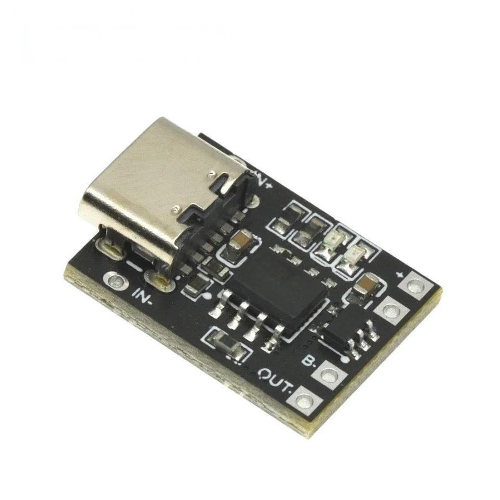 BMS Balance 3 Stück Superkleine Ternäre Lithiumbatterie-Ladeplatine 1A,7 V 4,2 Lademodul Typ-C-Schnittstelle mit Schutzplatine für Akkupack RV Motor