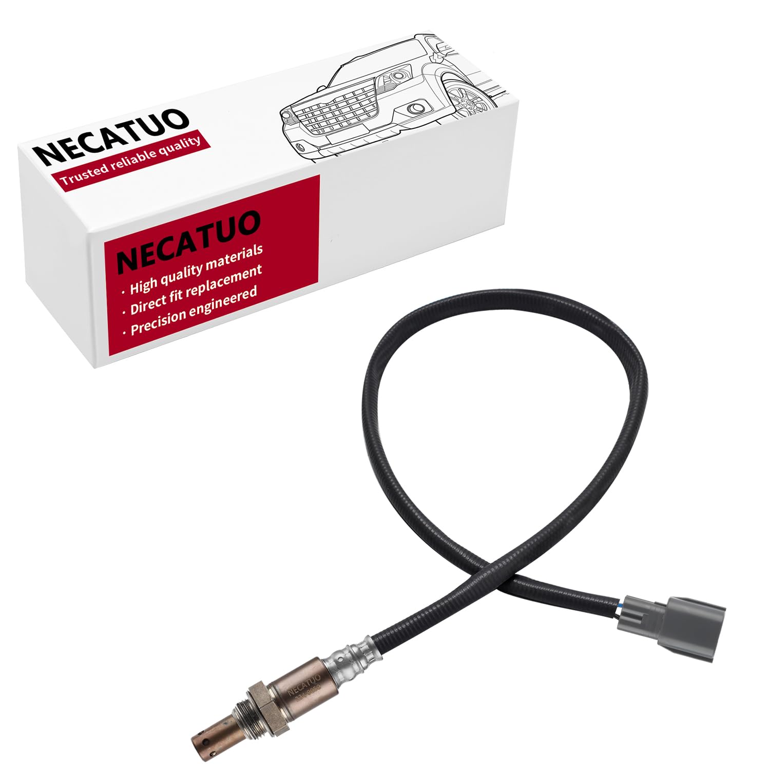 NECATUO O2 Oxygen Sensor Heated Air Fuel Ratio Compatible with Lexus ES350 Toyota Camry 2005-2007 Toyota Avalon RAV4 2005-2012 Toyota Tacoma Replace#