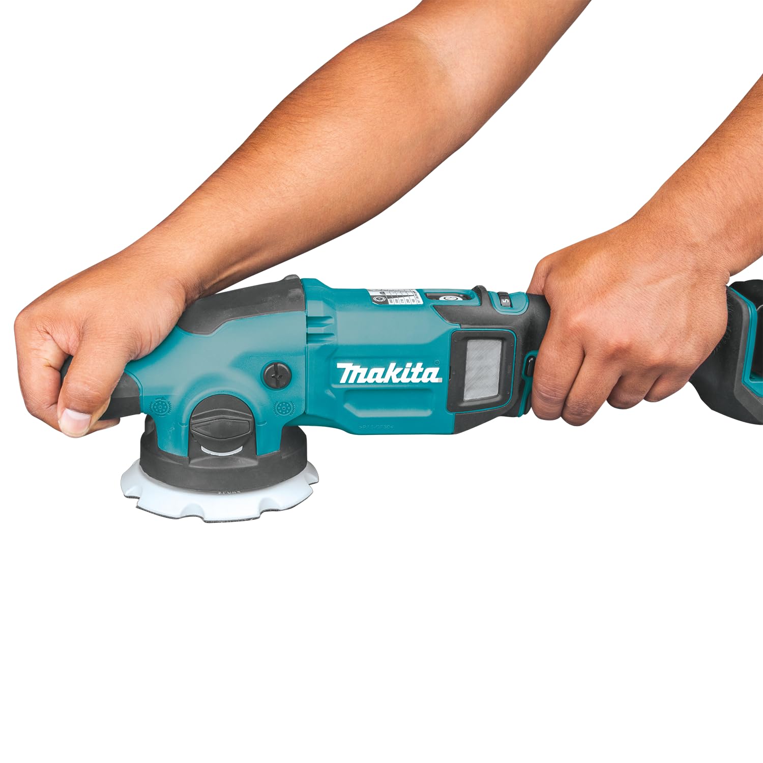 Makita DPO500Z Akku-Exzenterpolierer 18 V (ohne Akku, ohne Ladegerät)
