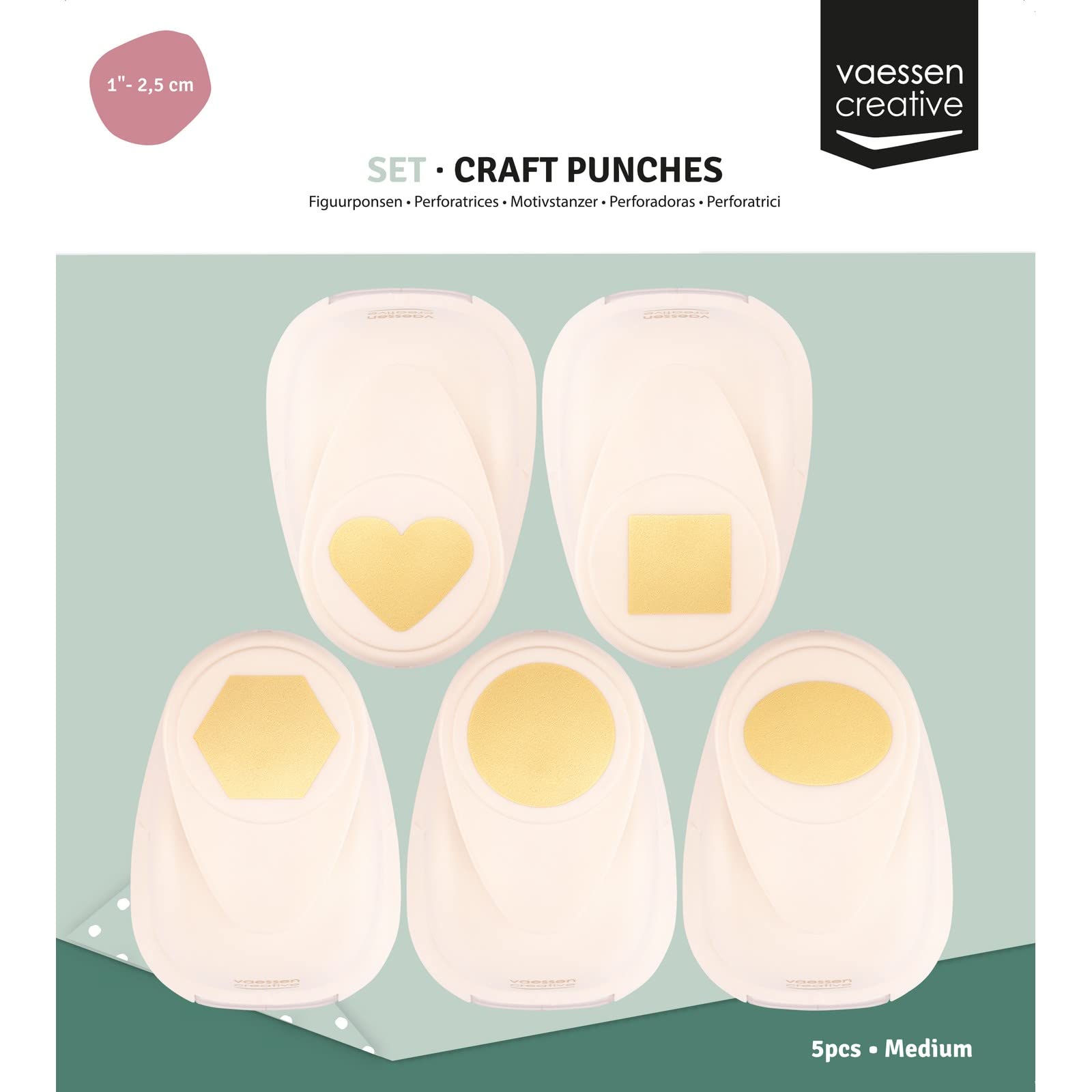 Punzone Per Embossing Carta - Attrezzo Per Rilievi E Taglio, Ideale Per Scrapbooking E Decorazioni