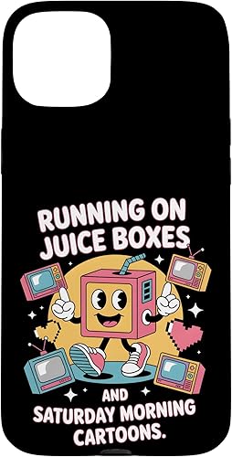 Miniatura 9 de Juice Boxes & Cartoons – Retro Nostalgia for 90s Kids Case for iPhone 15 Pro