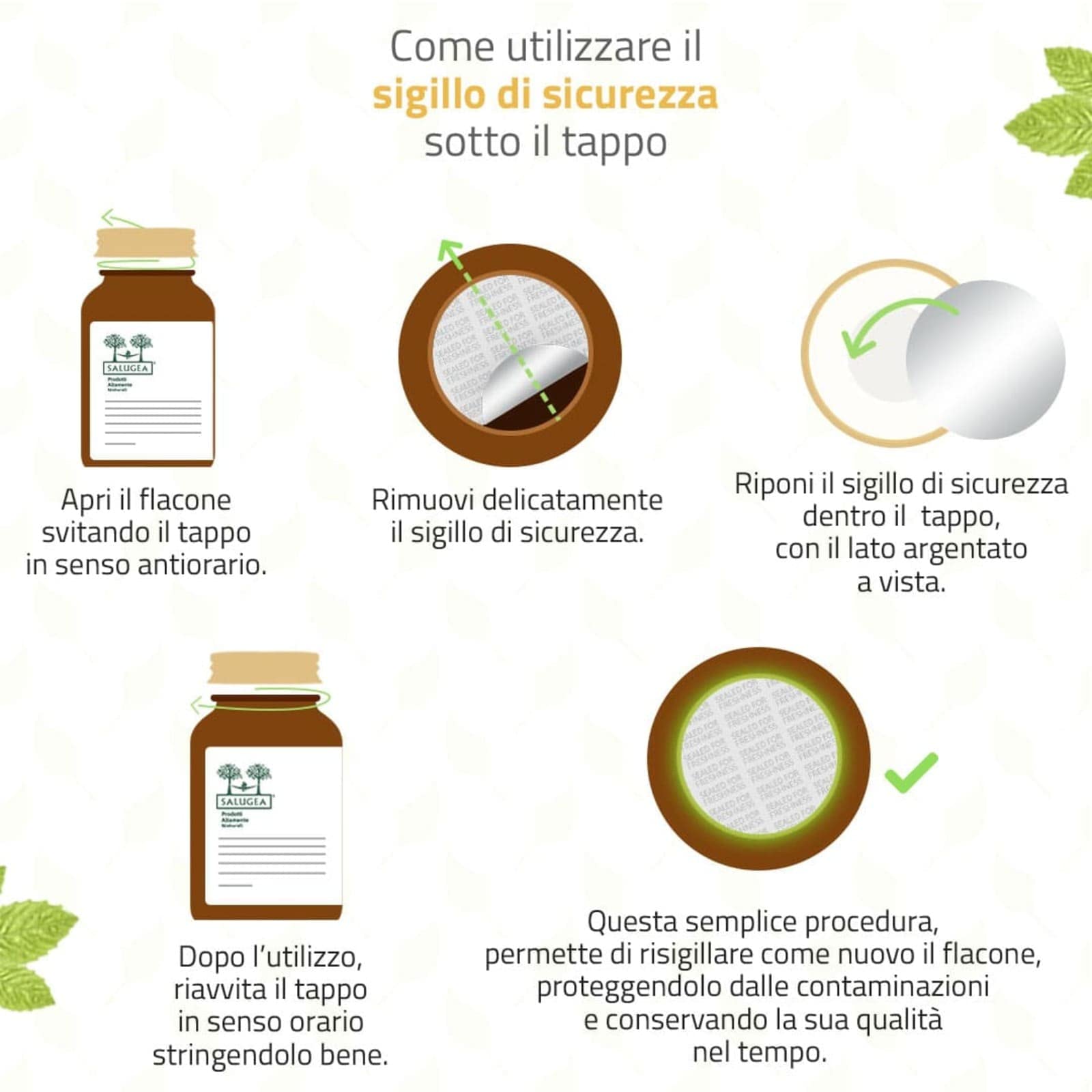 Dimasal Nuova Formula Salugea - Integratore per il controllo del peso forma, fame nervosa e metabolismo - SENZA ALGHE MARINE E CAFFEINA. 60 capsule in flaconi vetro scuro - 100% naturale