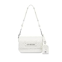 Love Moschino BORSA QUILTED PU BIANCO