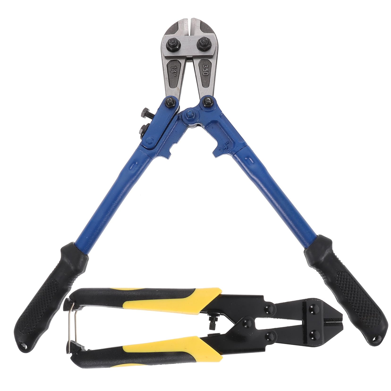 Cortador de Tornillos de 14 Pulgadas, Acero y Goma, 2 Piezas | Diseño Robusto, Operación Manual, Corte de Varilla y Cable, Agarre Ergonómico
