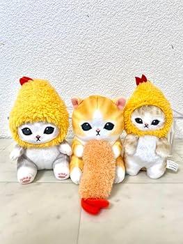 Amazon.co.jp: mofusand えびにゃん エビにゃん ぬいぐるみ