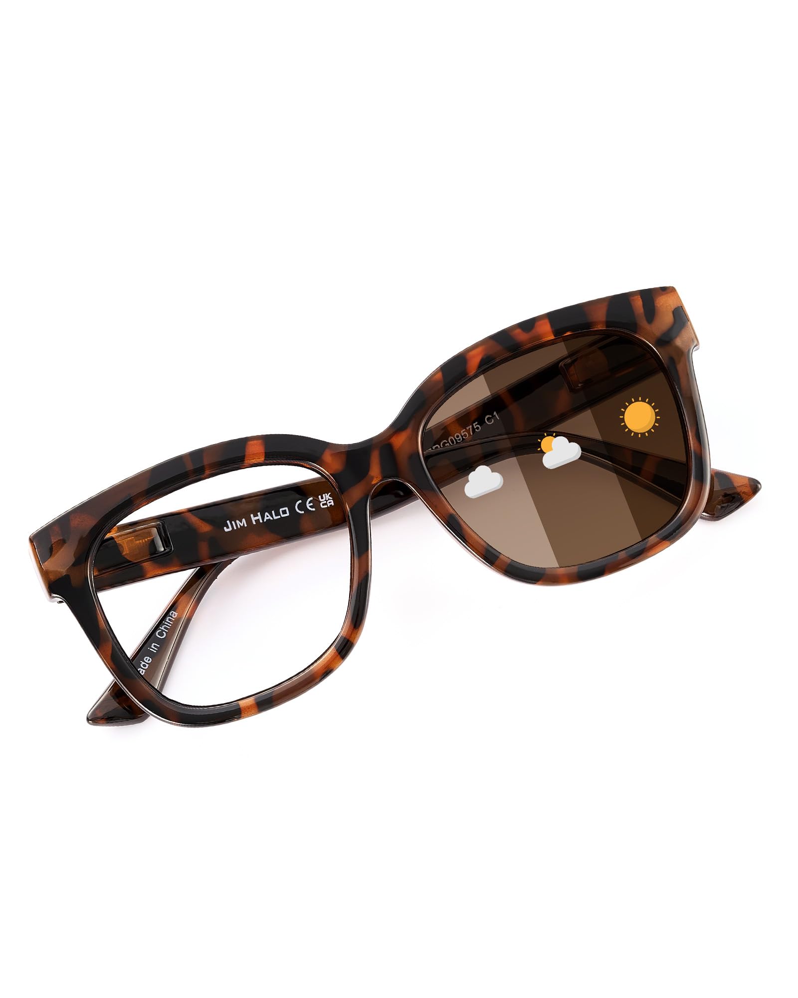 JIM HALO Oversized Blue Light Glasses for Women Square Chunky Bluelight Computer Glasses Reduce Eye Strain