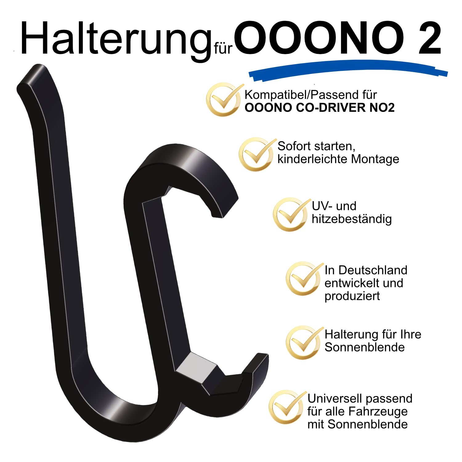 Sonnenblenden Clip Leder KSJEHW Leder Halterung Fü Produktbild-Vorschau 7