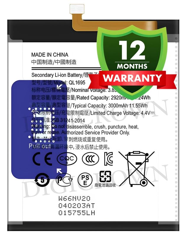 Image of Original QL1695 Battery Compatible for Samsung Galaxy A01 (SM-A015F) - (3000mAh) - 1 Year Warranty DF7