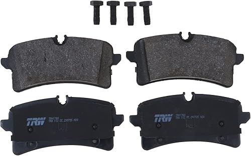 TRW Pro TRH1780 Juego de pastillas de freno de disco para Porsche Macan 2015-2018, traseras
