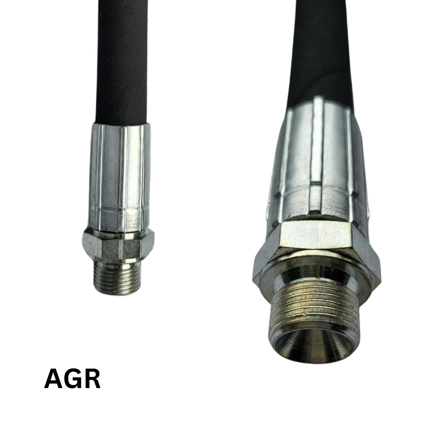Hydraulikschlauch 7500mm 1SN DN06 | Gewinde G1/4" | DKR - AGR | Nenndruck 225bar