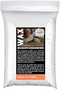 1 lb. Log Sealing Wax for Mushroom Plug Spawn & Sawdust Spawn | Mushroom Growing Supplies | North Spore