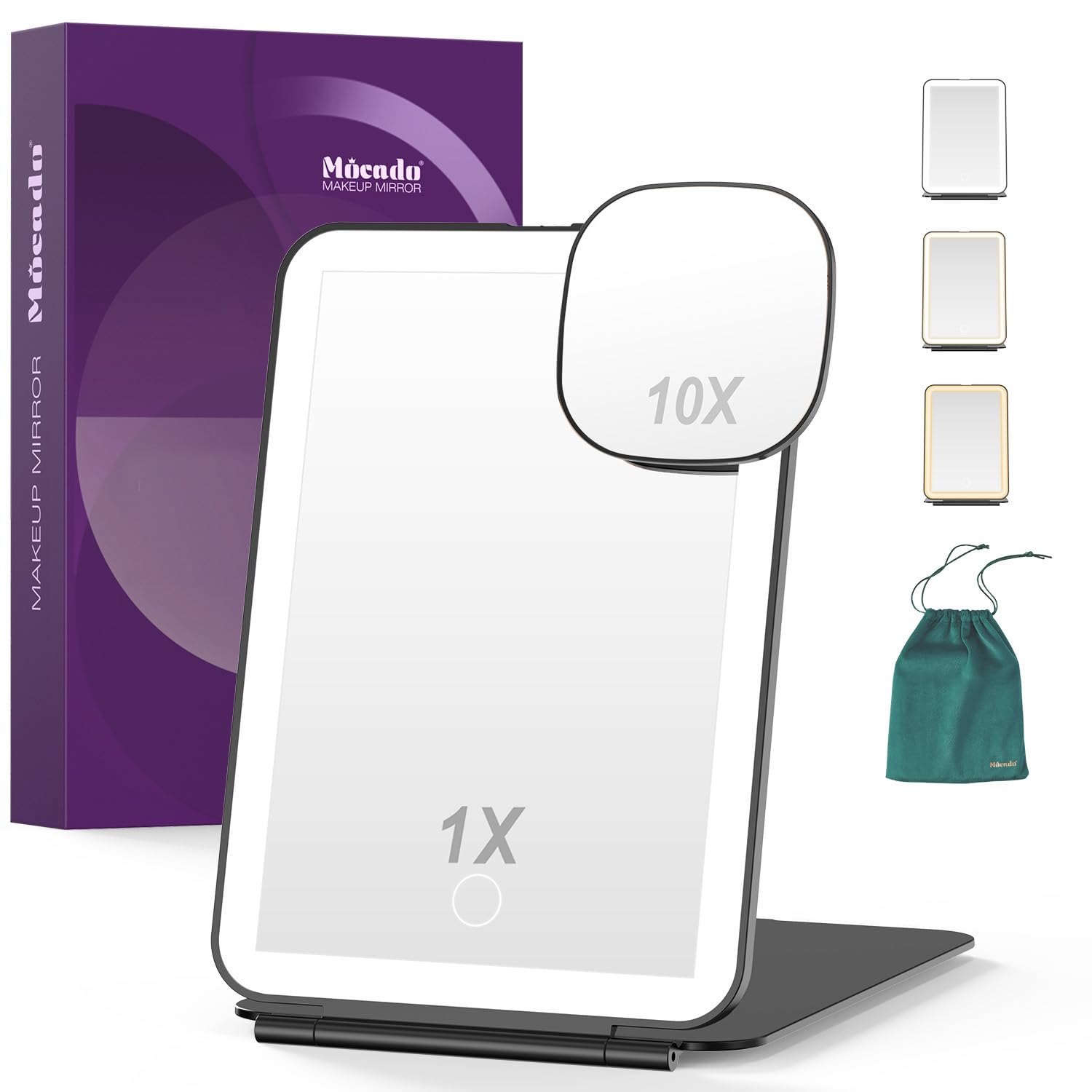 Mocado compact Mirror with Light