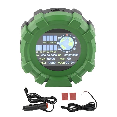 KIMISS - Medidor HUD para automóvil, 10 V-30 V, pantalla HUD para automóvil, altitud, millas de conducción, velocímetro para vehículo
