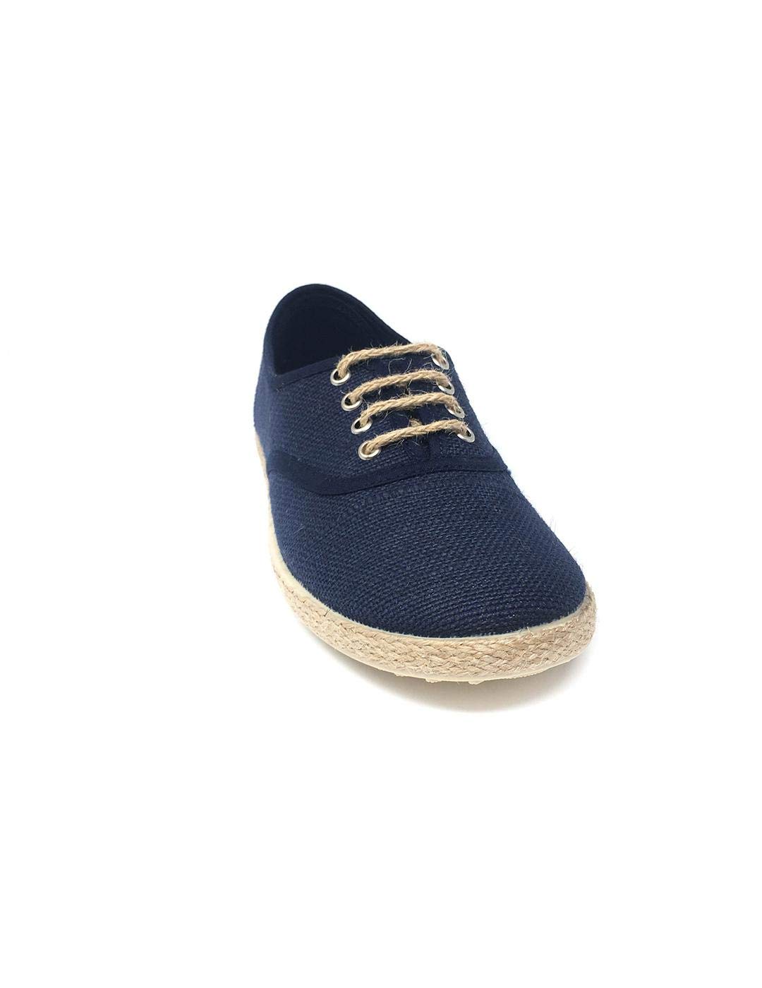 Alpargata Lino Cordon Marino 32 Azul