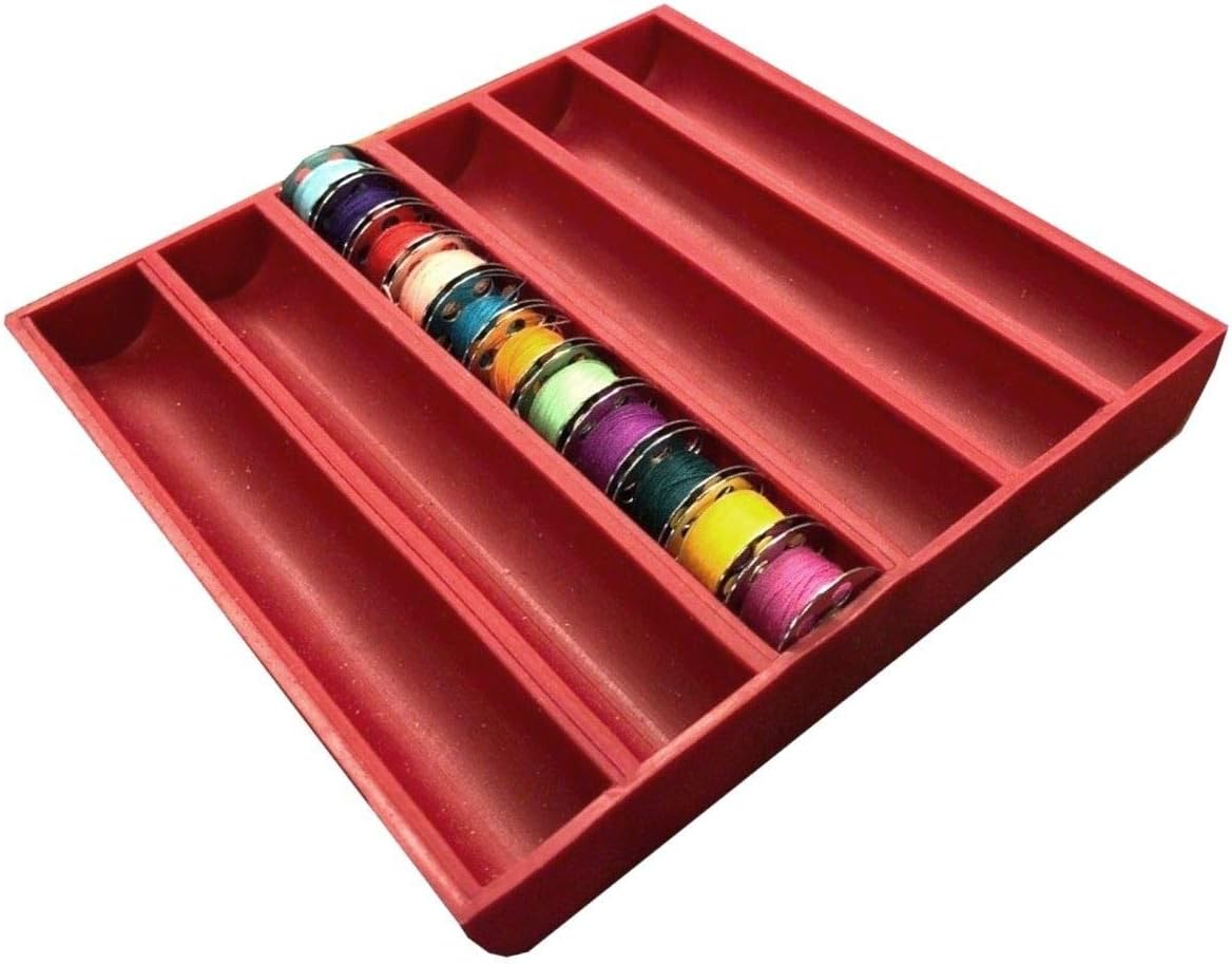 Grabbit BobbinSaver 2 - Square Bobbin Saver, Holds 66 Bobbins