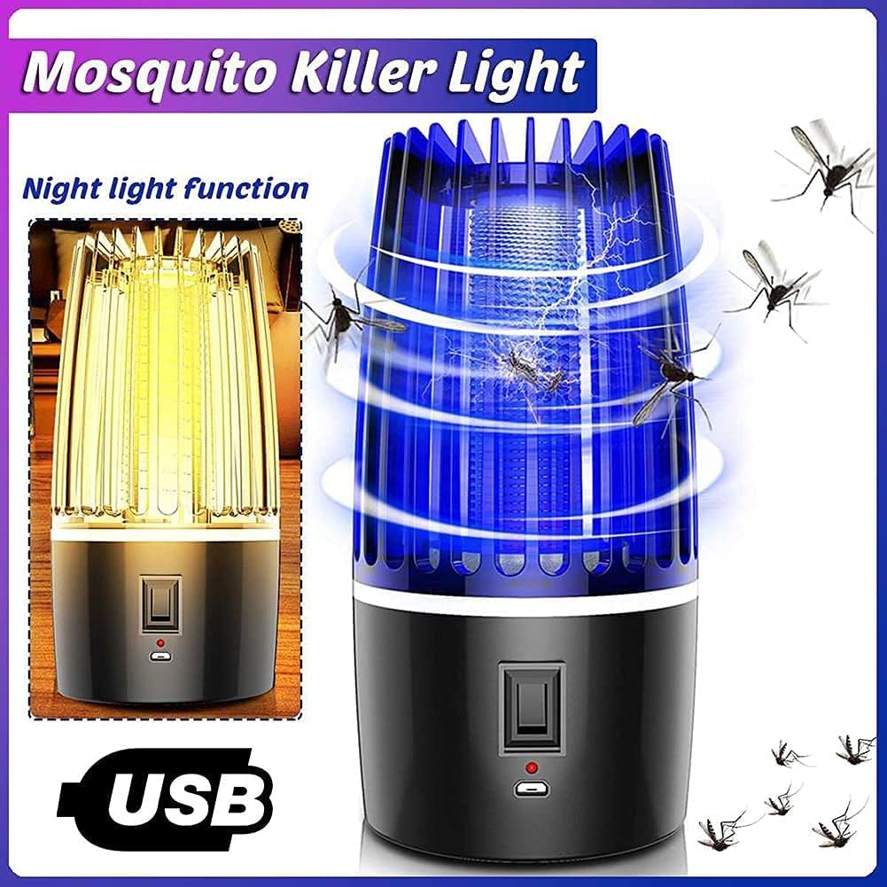 Tueur de moustiques électrique, piège à insectes volants intérieur et extérieur, piège à moustiques avec lampe électronique pour jardin, source de lumière LED piège à mouches, piège à moustiques, pièg