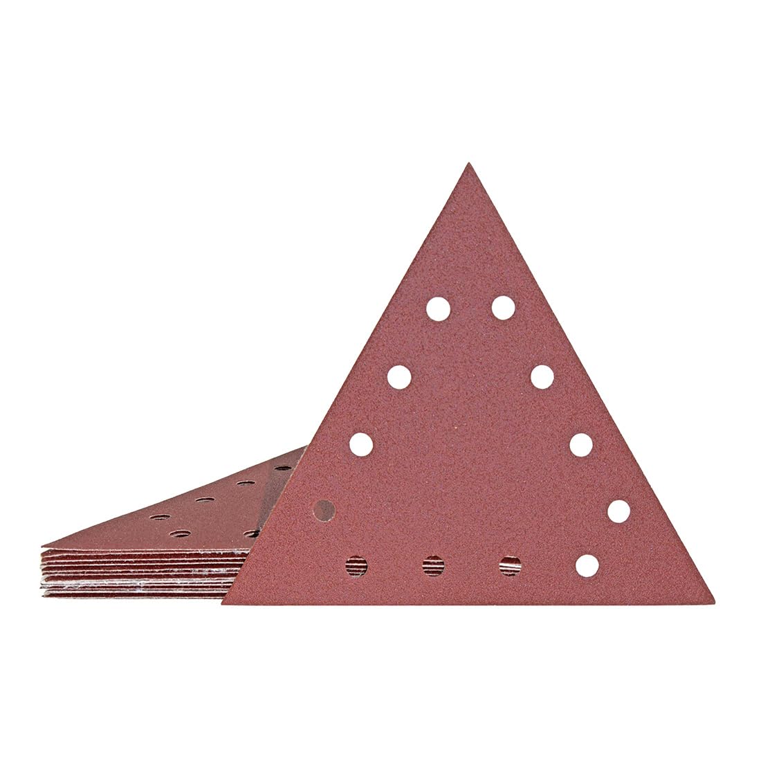 MioTools Fox Hook & Loop Sanding Discs, 290 x 250 mm, 12 Holes, f. Drywall Sanders, Aluminium oxide (PU 10) G36