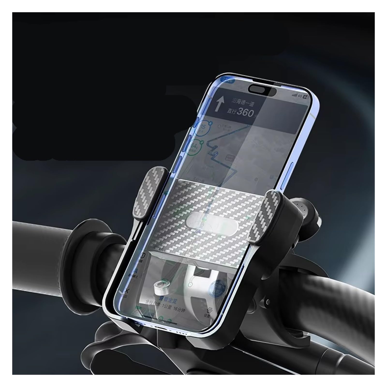 Staffa Navigazione GPS Supporto Universale Per Telefono Cellulare Da Manubrio Bicicletta Scooter Moto Dispositivi 4,7-6,9 Pollici Supporto Gps Moto