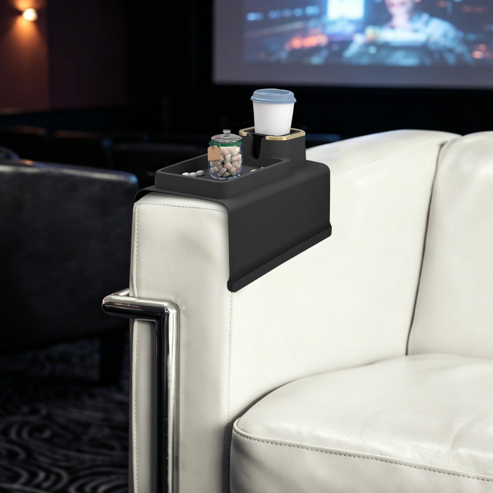 Soporte Compatible de Silicona Taza Sofá para de con Antideslizante y Antivuelco para Colocar Mando Móvil Reposabrazos Aperitivos