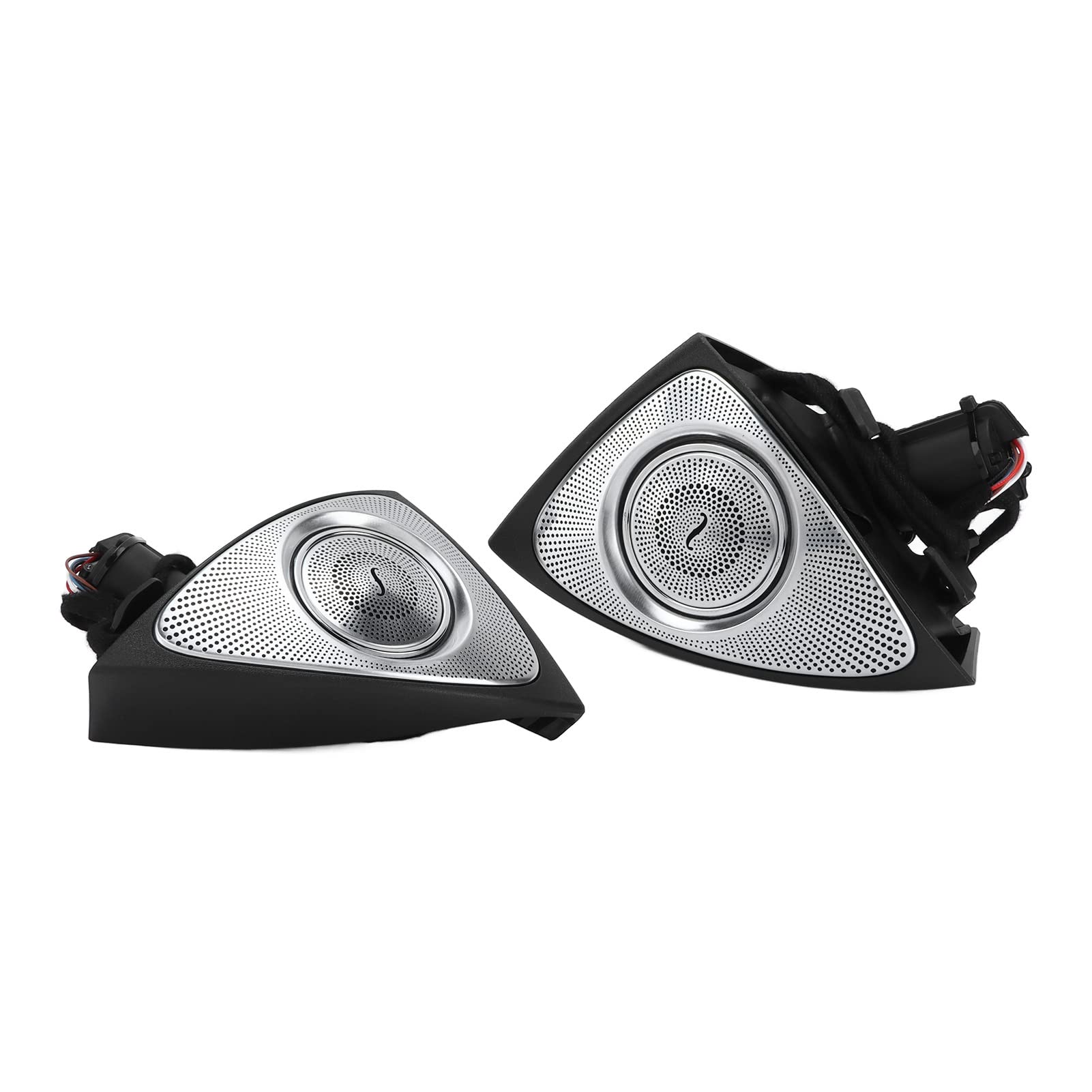 Acouto Tweeter Rotante 3D a 7 Colori con Illuminazione Ambientale a LED per W222 2014-2017 Sostituzione Mb W222 Pressofuso Tating Accessorio per Altoparlante per Auto