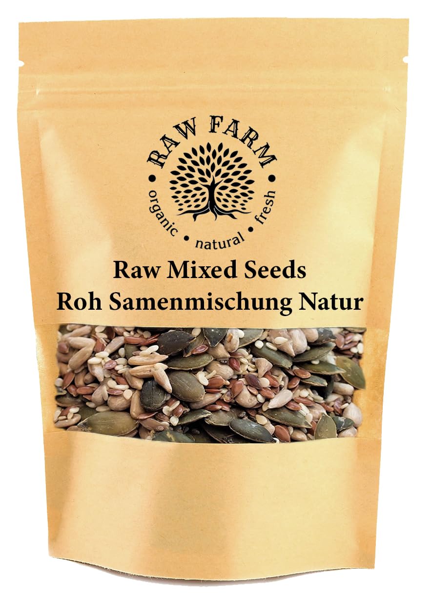Roasted 5-in-1 Seeds Mix (Pumpkin, Sunflower, Watermelon, Flax, Chai) – Yolo Roots - View #12