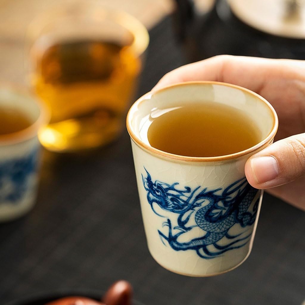 GSOUL Kungfu Tea cup Tea Cup Leisure Study Chinese Style Men's Host Personal Single Kung Fu Bowl Small Tea Cups