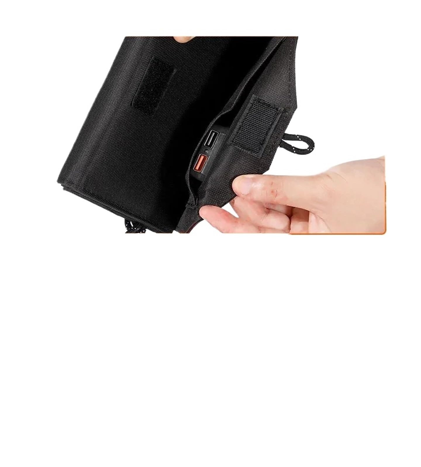 Alimentatore Mobile For Pannello Solare Pieghevole | Caricatore portatile for pannelli solari 6 volte USB 5V DC