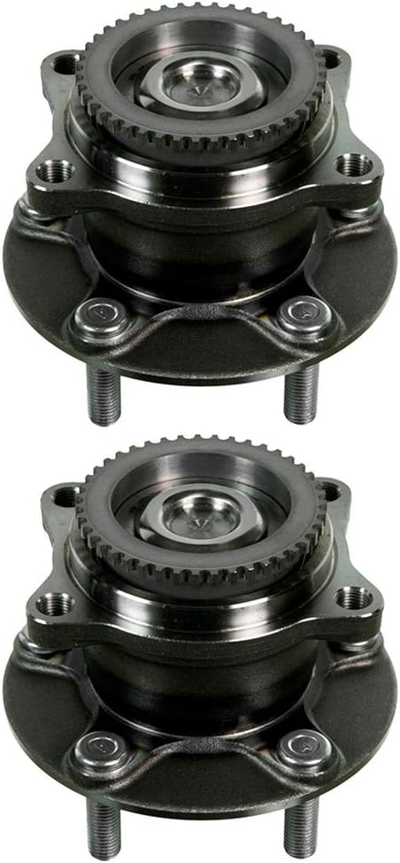 ROADFAR Rear Wheel Hub Bearing Assembly fit for Mitsubishi Outlander 2007 2008 2009 2010 2011 2012 2013 Wheel Bearing Replacement w/ABS 5 Lugs FWD HA590247 x2