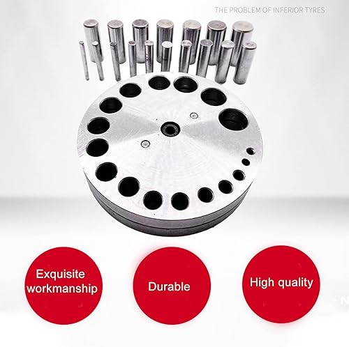 Miniatura 7 de Cortador de disco, herramienta de perforación redonda y precisa colgante, cortador profesional de discos de acero y metal para el hogar, joyería