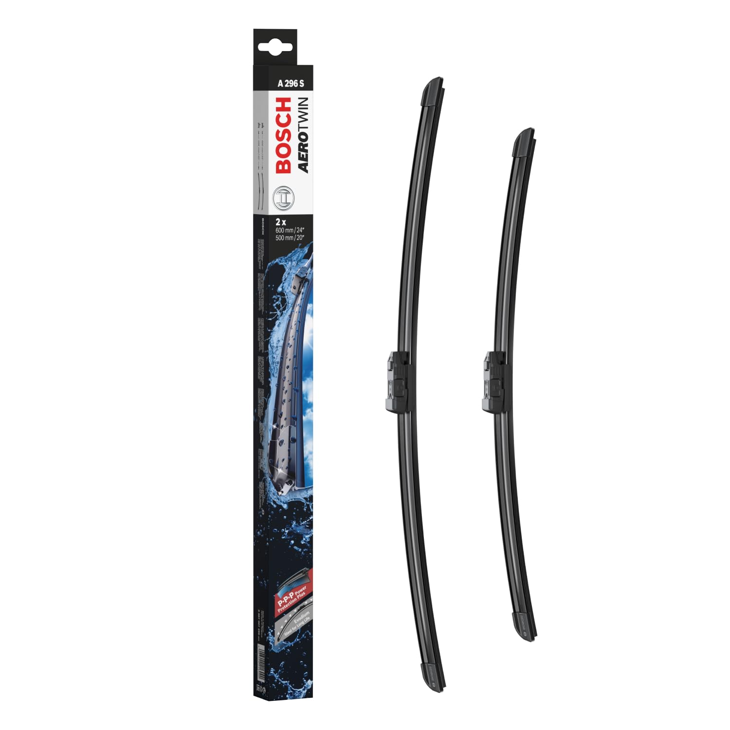 BOSCH Spazzola tergi 3397007296 Compatibile con: AUDI A5, BMW X5, X6, FORD USA MUSTANG MACH-E, HYUNDAI ix55, NIO ES8, RENAULT TWINGO II, TWINGO II Kasten/Schrägheck, WIND