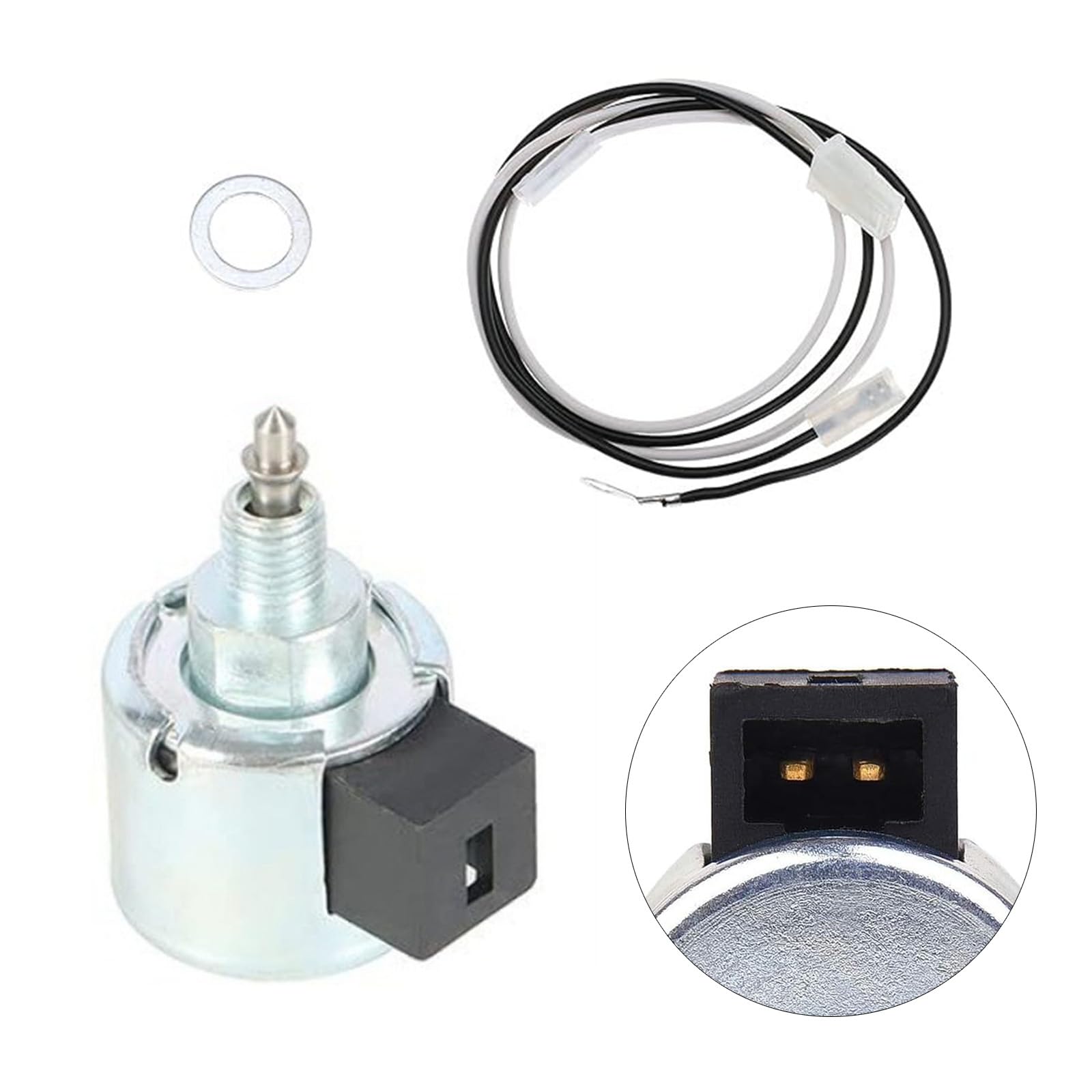 REDYY Oil Shut Offs Solenoid,846639 Oil Shut-Offs Solenoid for Engine Oil Solenoid Lawns Garden Equipment Engines Accessories