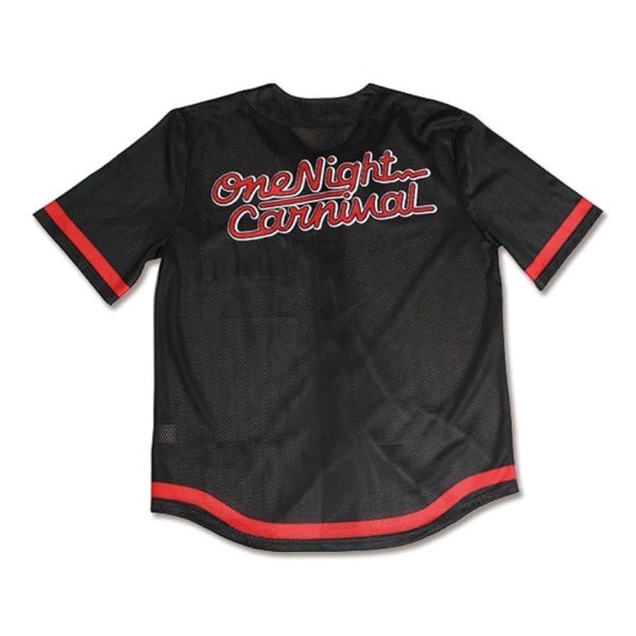 JSB ベースボールシャツ 赤 　L JSB ベースボールシャツ 赤 L