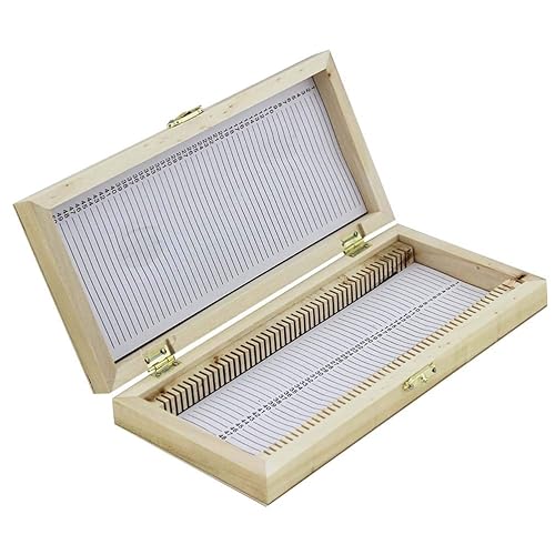 UKCOCO - Caja de almacenaje de madera con 50 ranuras para patatas de insectos