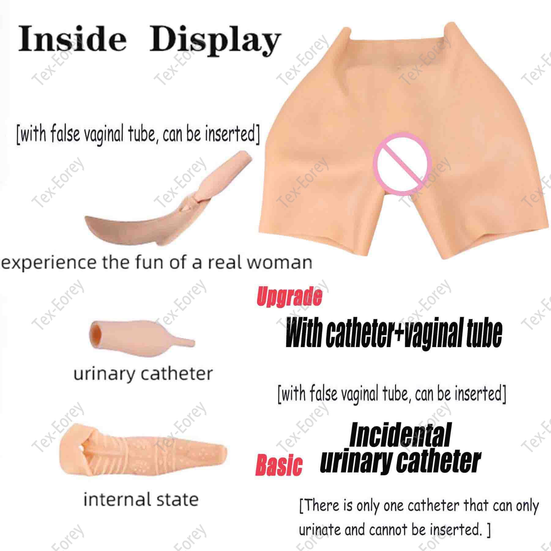 Silikonowe Realistyczne Majtki Z Pośladkami Spodnie Fake Ass Big Hip Enhancer Ukrywanie Bokserek Gaff Do Cosplayu Crossdressera