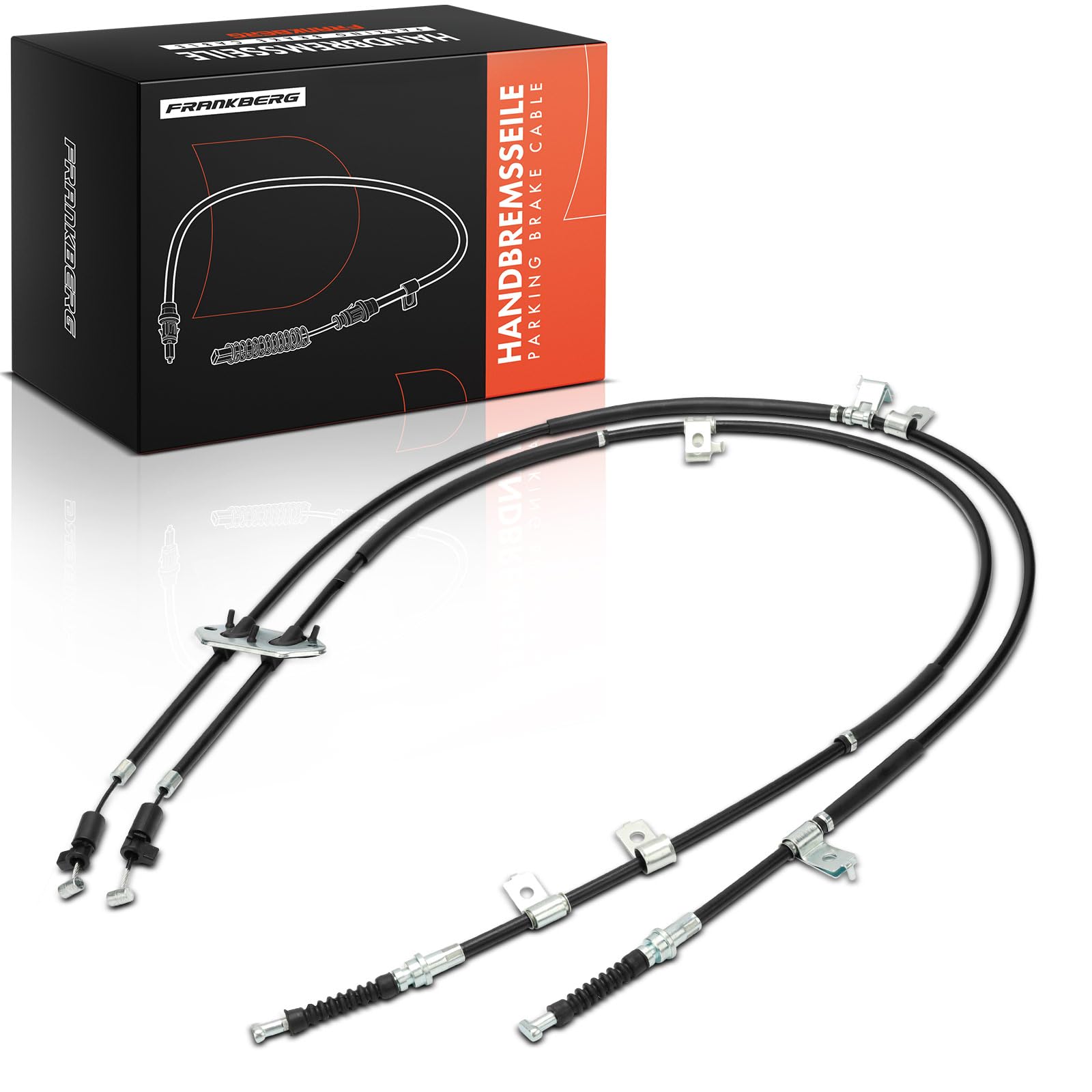 Frankberg Cable del freno de mano Trasera izquierda o derecha Compatible con 6 Touring GH 6 Hatchback GH 6 Berlina GH Replace# 50233,K18962