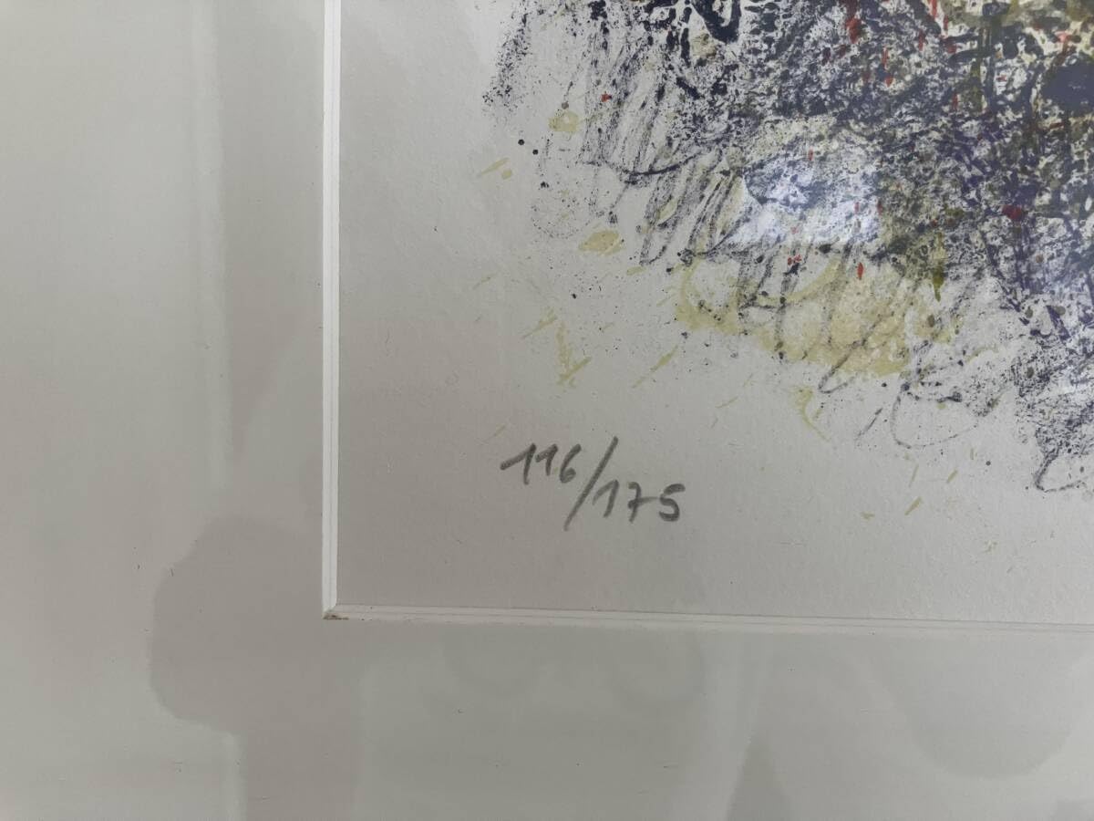 テオ・トビアス 「新世界」リトグラフ限定175部直筆サインあり