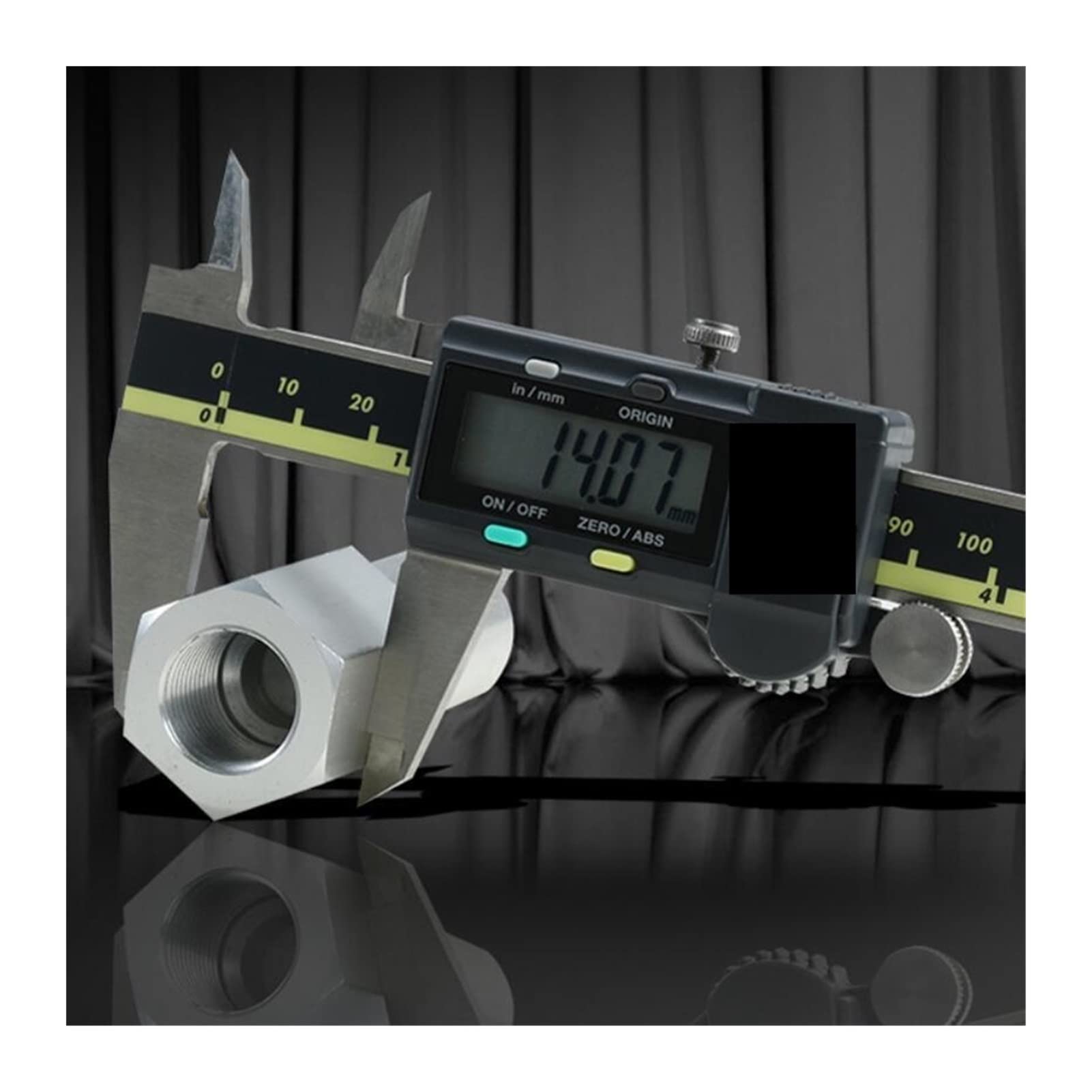 Suwmiarka cyfrowa, 6in 8in 12in cyfrowy LCD Calipery Vernier 150mm 200mm 300mm 500-193-30 Miernik Elektroniczne narzędzia do pomiaru ze stali nierdzewnej(200mm 500-197-30)