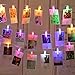 Magnoloran 30 LED Photo Clip Fairy Lights - Twinkle Starry Lights for Home, Bedroom, Wall, Halloween, Thanksgiving, Christmas, Party, Wedding Decor - Multicolor
