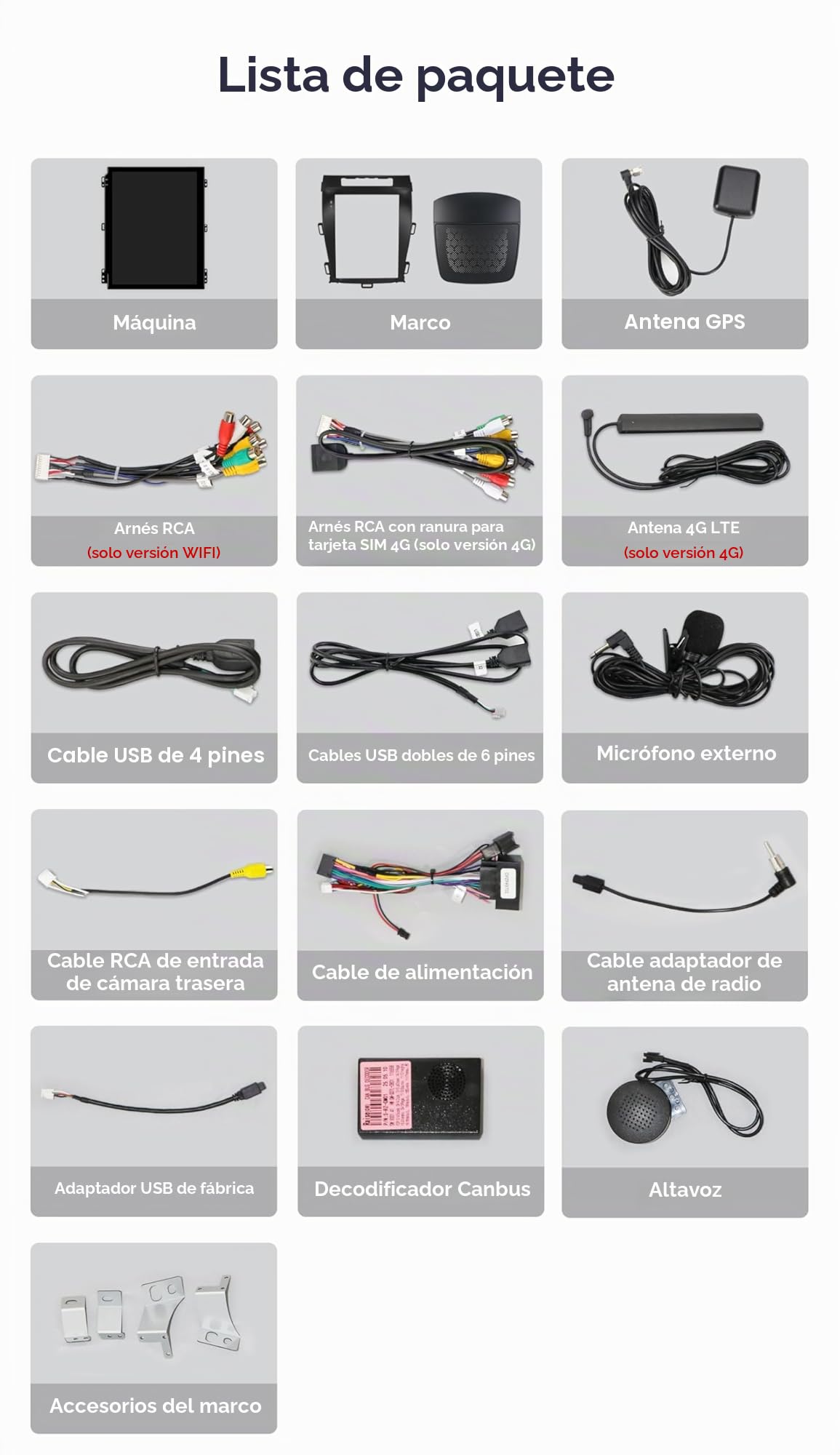 Android 14 Autoradio 9.7 pulgadas Pantalla táctil 8 núcleos 4 GB + 32 GB para Opel Zafira C/Vauxhall Zafira C 2010-2016 WiFi Wireless Android Auto & Wireless Carplay Bluetooth WiFi 4G GPS RDS AM/FM