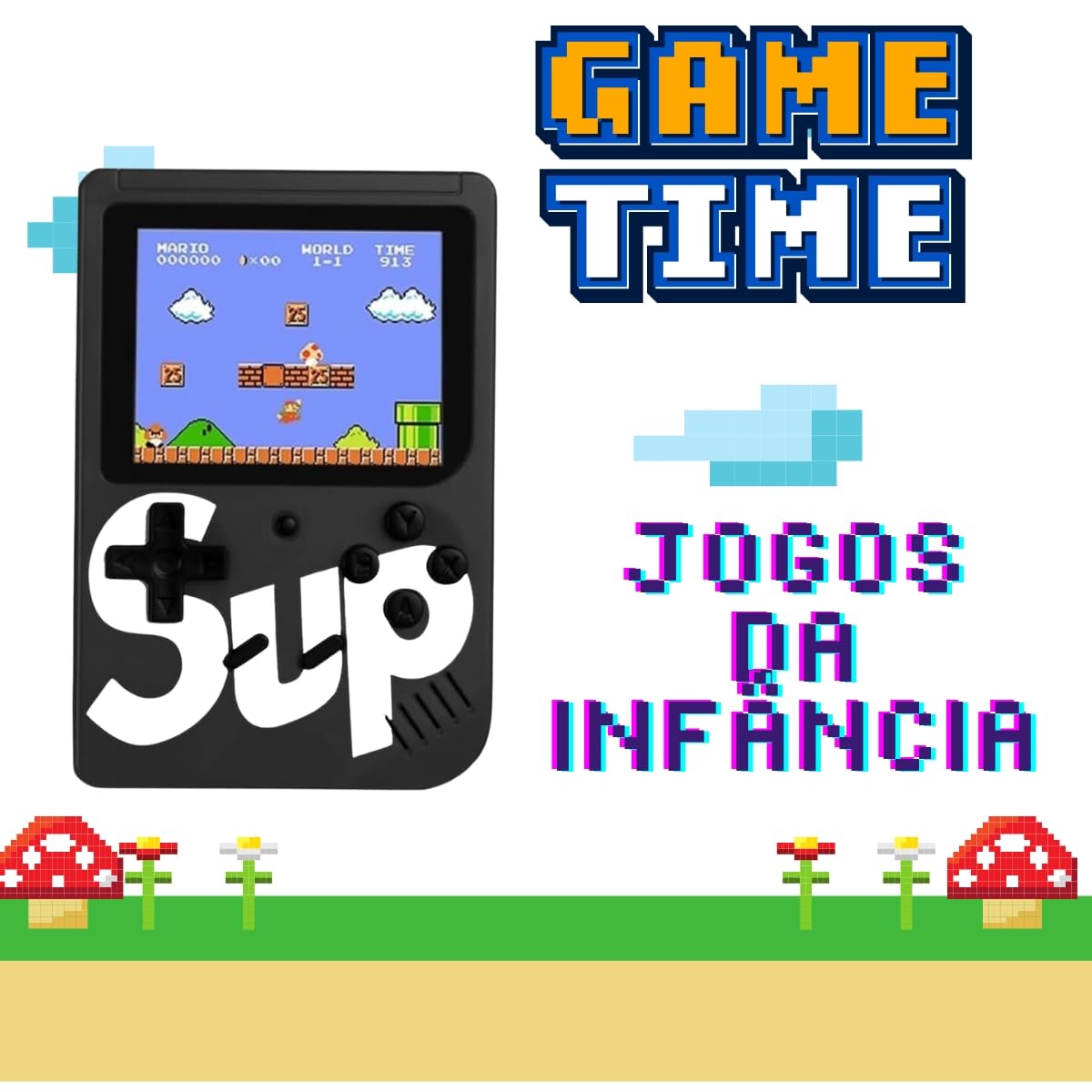 Mini Game Portátil Sup Game Box Plus com 400 Jogos - TYDA | Amazon