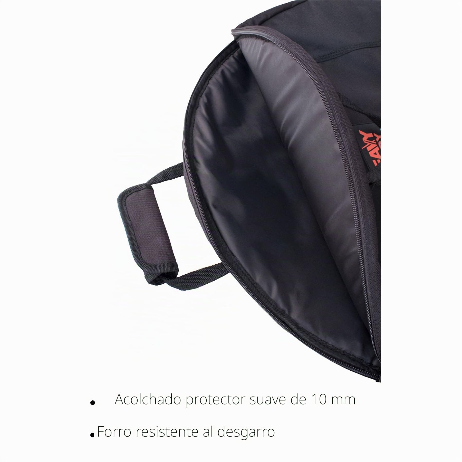 Pro Tec Heavy Ready Series HR230 - Bolsa para platillos de 55,9 cm con Correa para el Hombro