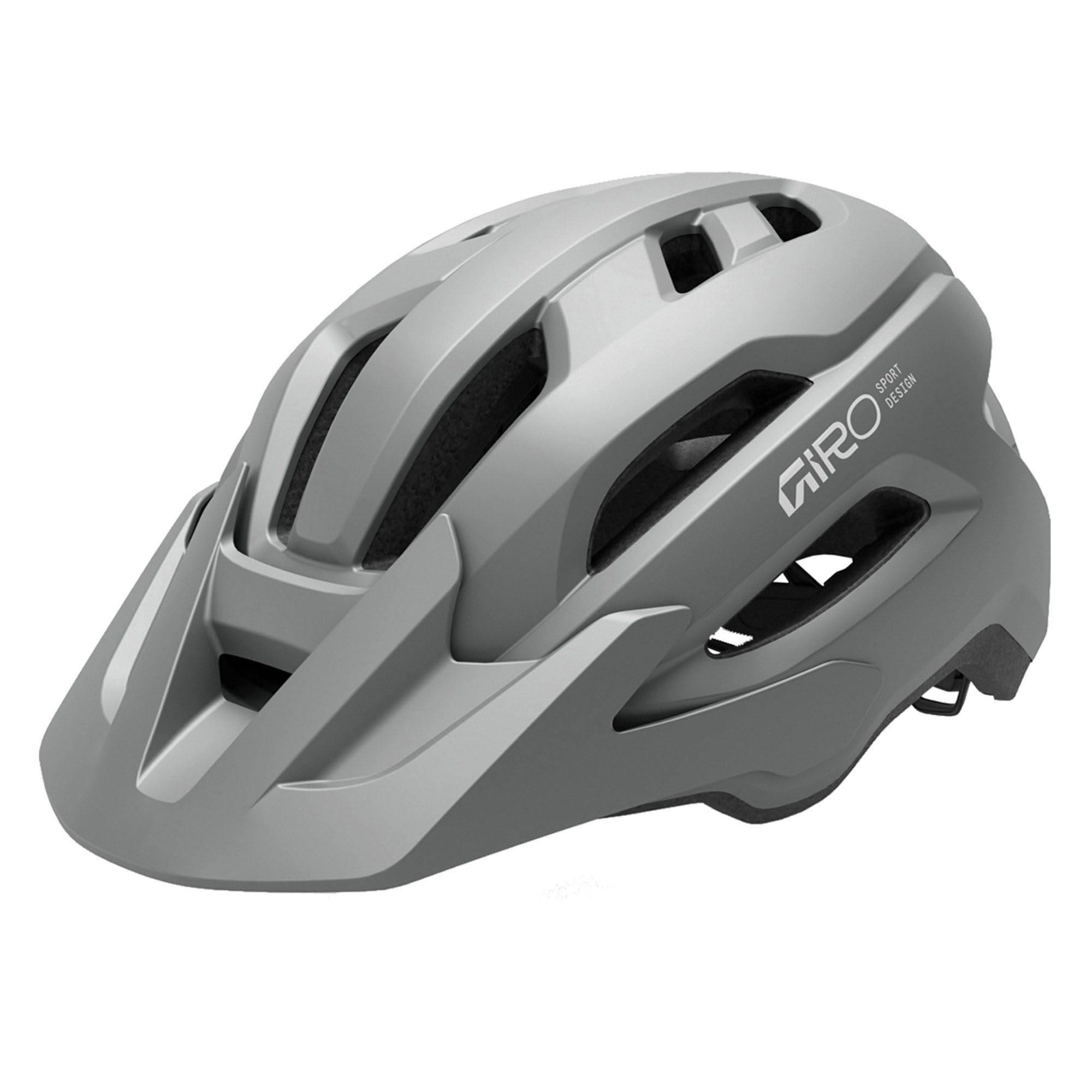 Giro - Fixture II Cascos - Adulto Unisex - Equipo de protección, Casco de bicicleta, Casco de recreo, Casco de ciclismo recreativo, Titanio , UA