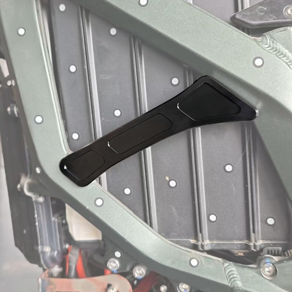 Passend für Surron Ultra Bee Seite links und rechts CNC-Aluminiumlegierung Motorradteil Batterieschutzkomponenten(Black)