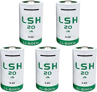 5Pcs 3.6V 13000mAh LSH20 for LSH20 Battery LSH 20 ER34615M D Size Lithium Battery