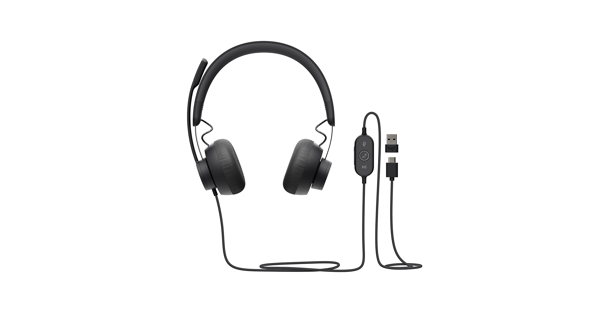 Amazon.com: Logitech Zone Wired Headset, Certified for