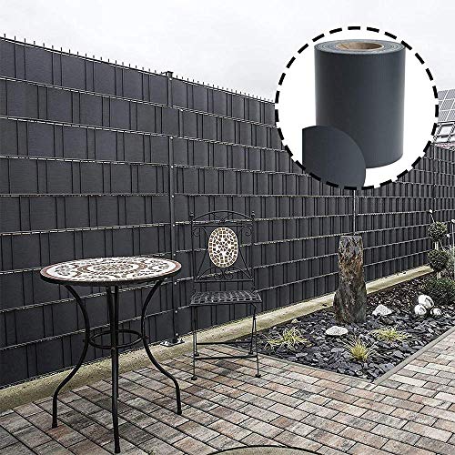 Zueyen Sichtschutzstreifen PVC Doppelstabmatten Sichtschutzfolie Zaun Gartenzaun Sichtschutz für Doppelstabmattenzaun… – Bild 5