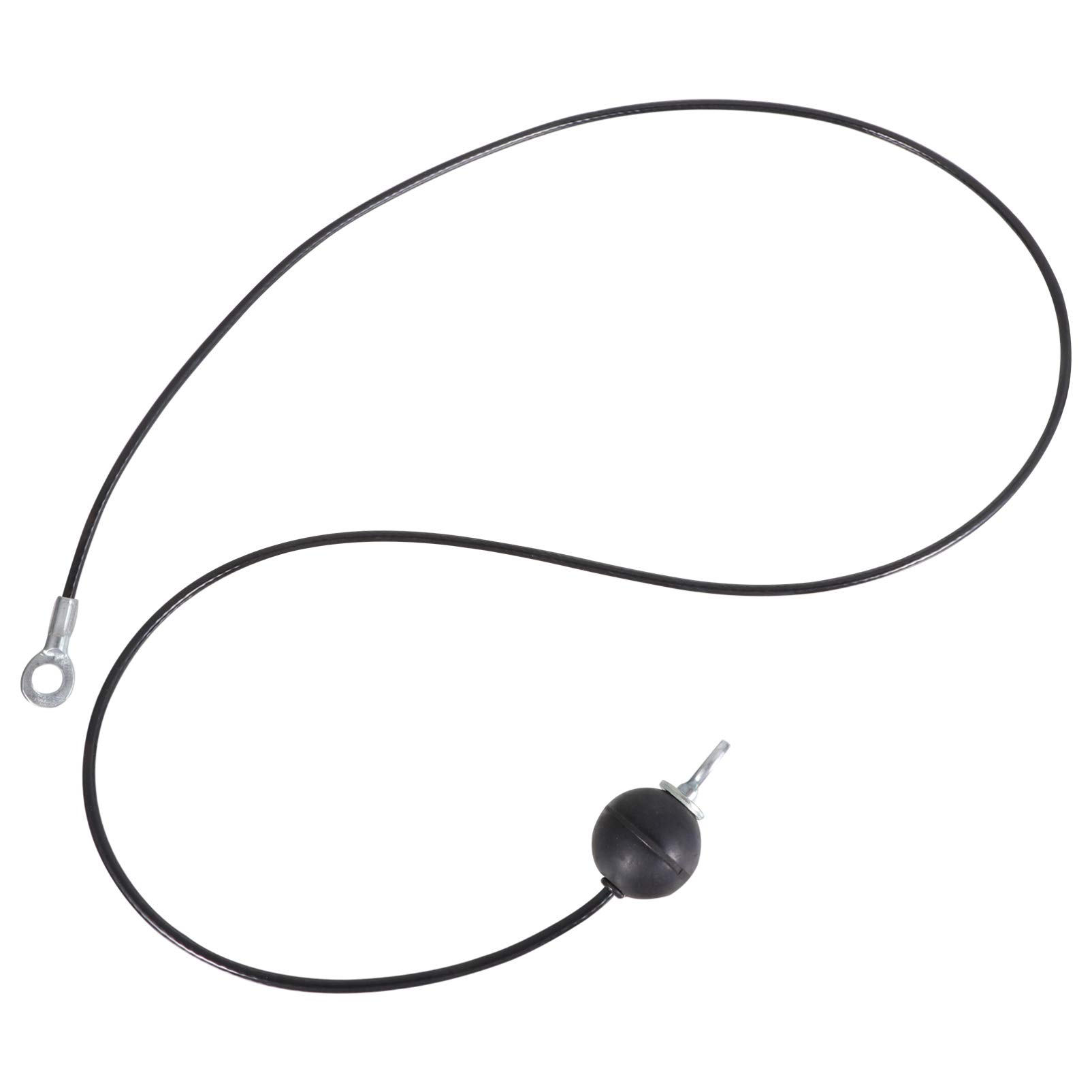 Garneck Fitness Replacement Cable Exercising Wire Rope Heavy Duty Gym Cable for Pulley Home Gym Equipment Accessories 1.8M