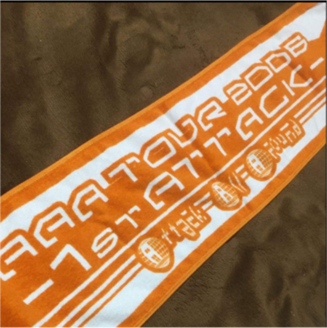 AAA 1st ATTACK マフラータオル 橙 AAA 1st ATTACK マフラータオル 橙