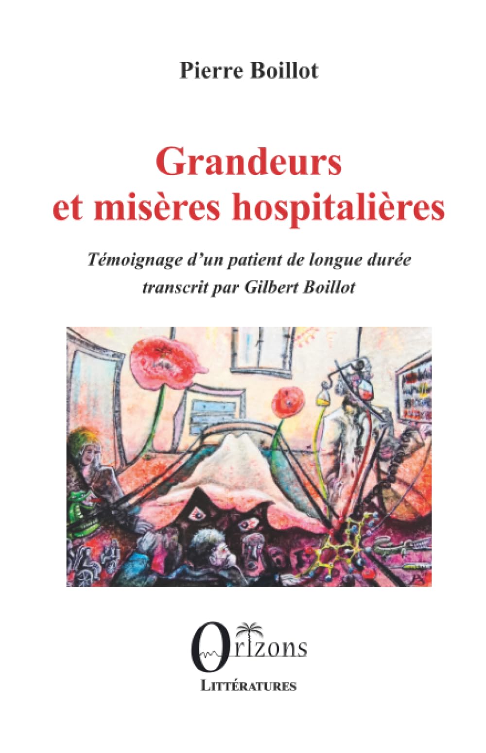 Grandeurs et misères hospitalières: Témoignage d’un patient de longue durée. Transcrit par Gilbert Boillot