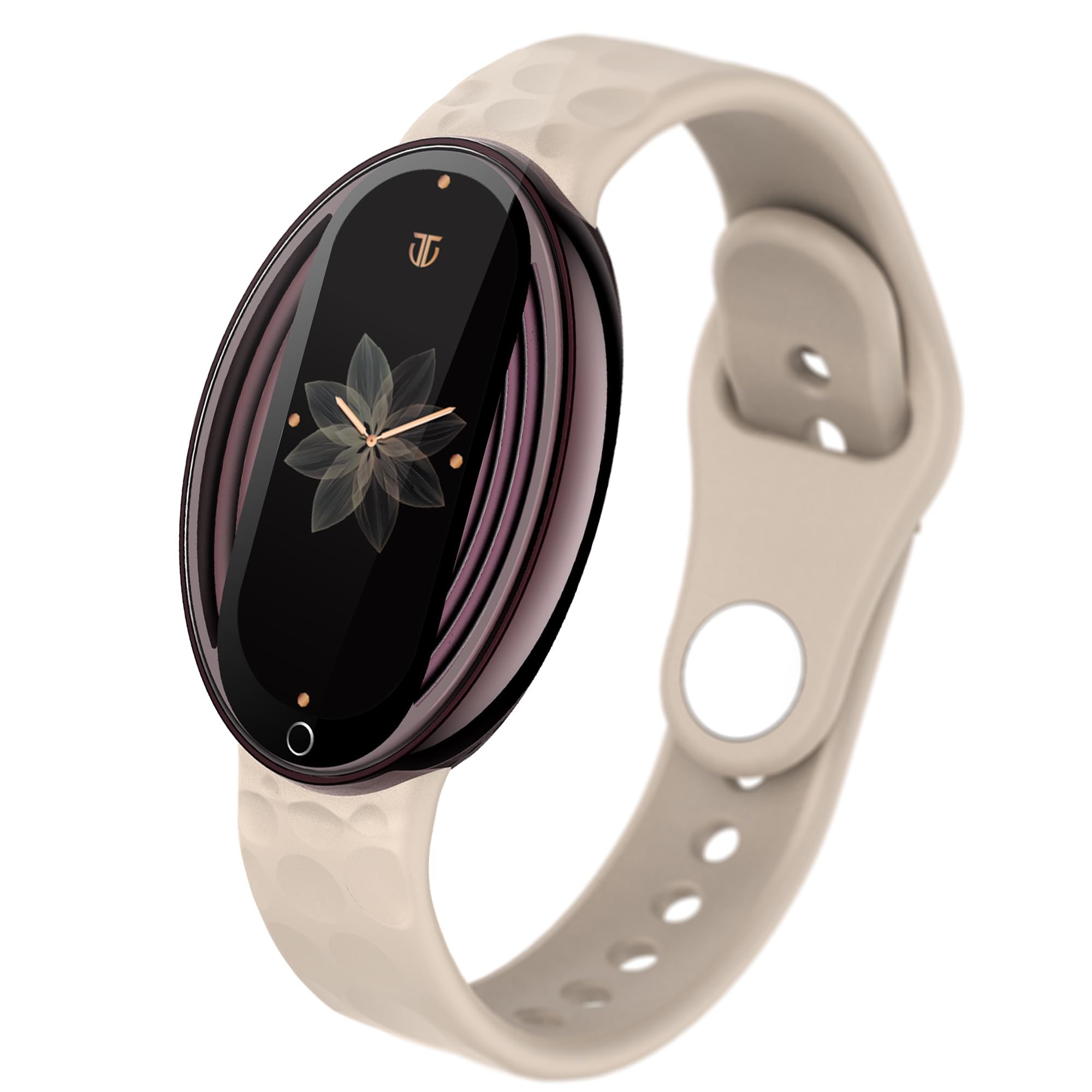 Titan Orbis Women Smartwatch with 1.62” AMOLED Display,Luna Wellness,UV/AQI Index,Animated Watch Faces,QR Hub, BT Calling,Stress Monitoring,Breathe Exercise, Sleep,IP68,24/7 Health Suite - Beige-image-37